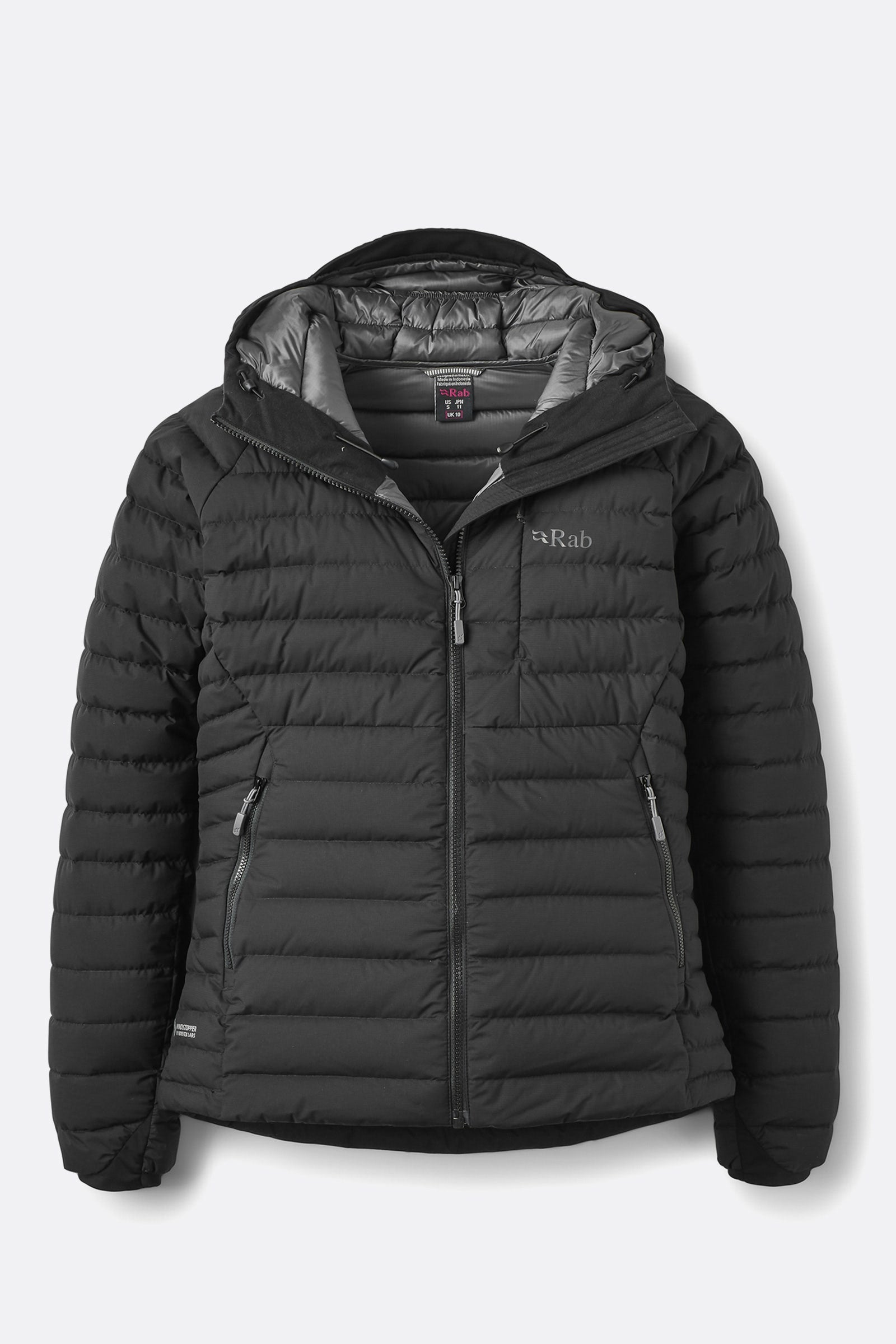 Microlight Windstopper Hoody Wmns - Black