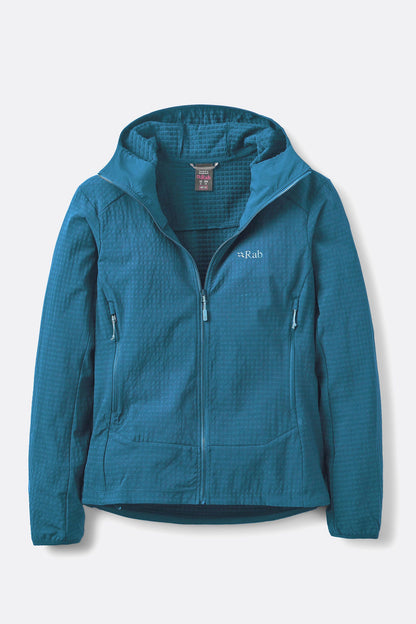 Quantra Pro Hoody Wmns - Tempest Blue