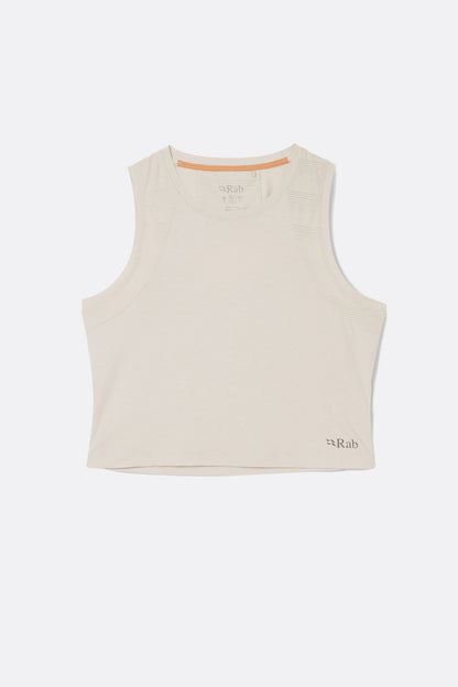 Rivelin Crop Tank Wmns - Pebble