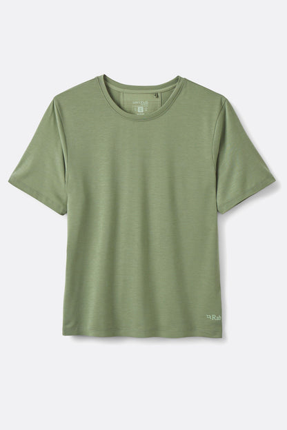 Rivelin Tee Wmns - Dark Fig Green