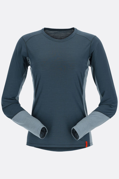 Syncrino Base LS Tee Wmns - Orion Blue