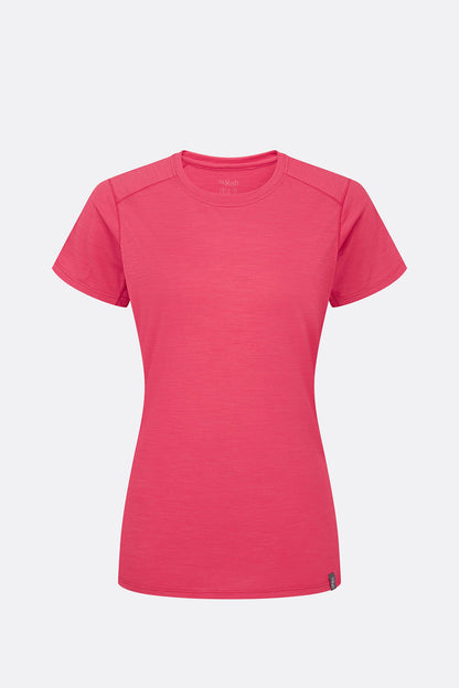 Syncrino Base Tee Wmns - Watermelon