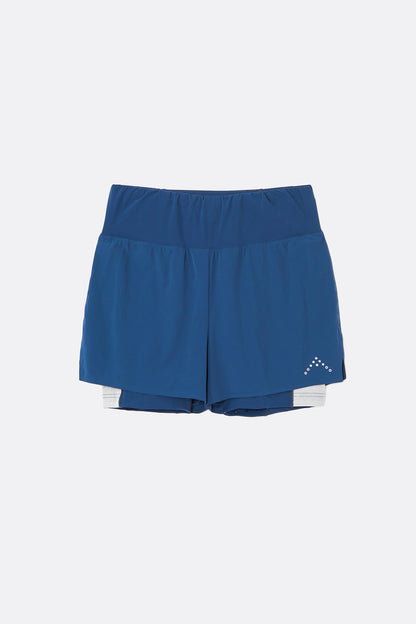Talus 2 in 1 Shorts Wmns - Tempest Blue