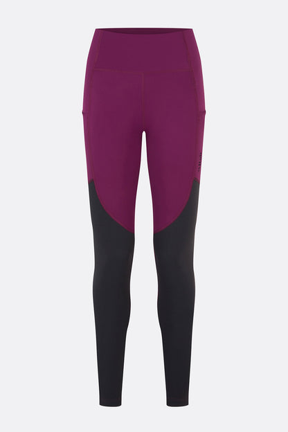 Torque Tights Wmns - Mulberry/Black
