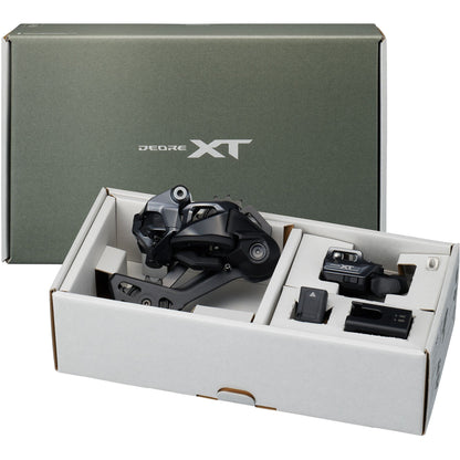 Shimano Deore XT XT M8250 Di2 upgrade, SW-M8250 band-on, BT-DN320, EC-DN100, SM-CN910, SGS mech