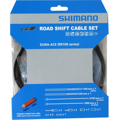 Shimano Spares RS900 Road gear cable set, Polymer coated inners