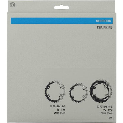 Shimano GRX FC-RX610-1 GRX 12 speed single 1X chainring
