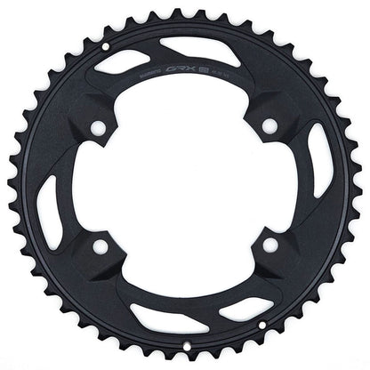 Shimano GRX FC-RX610-2 GRX 12 speed double outer chainring 46T-NS, for 46-30T
