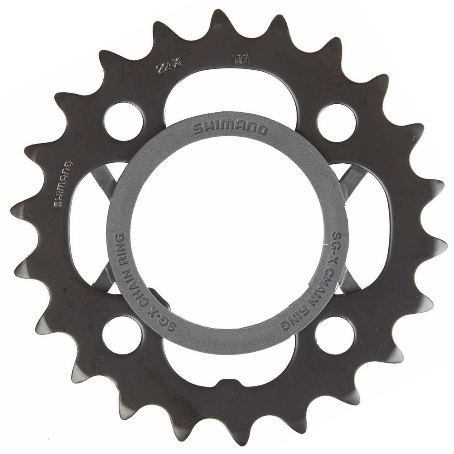 Shimano Acera FC-M361 Acera 7/8 speed inner chainring and protector, 22T, black