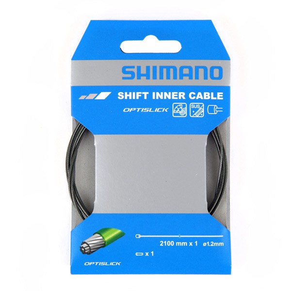 Shimano Road / MTB OPTISLICK coated gear inner, 1.2 mm x 2100 mm