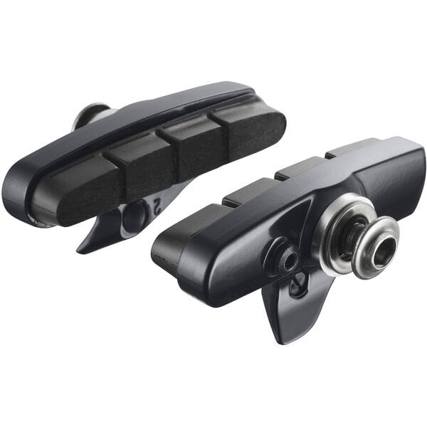 Shimano 105 R55C4 105 R7010 cartridge brake shoe direct mount, alloy rim, black, pair