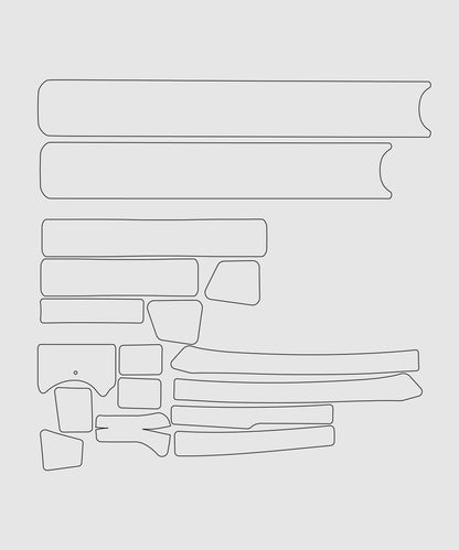 Yeti Cycles Yeti Frame Protector Sheet ASR 2016
