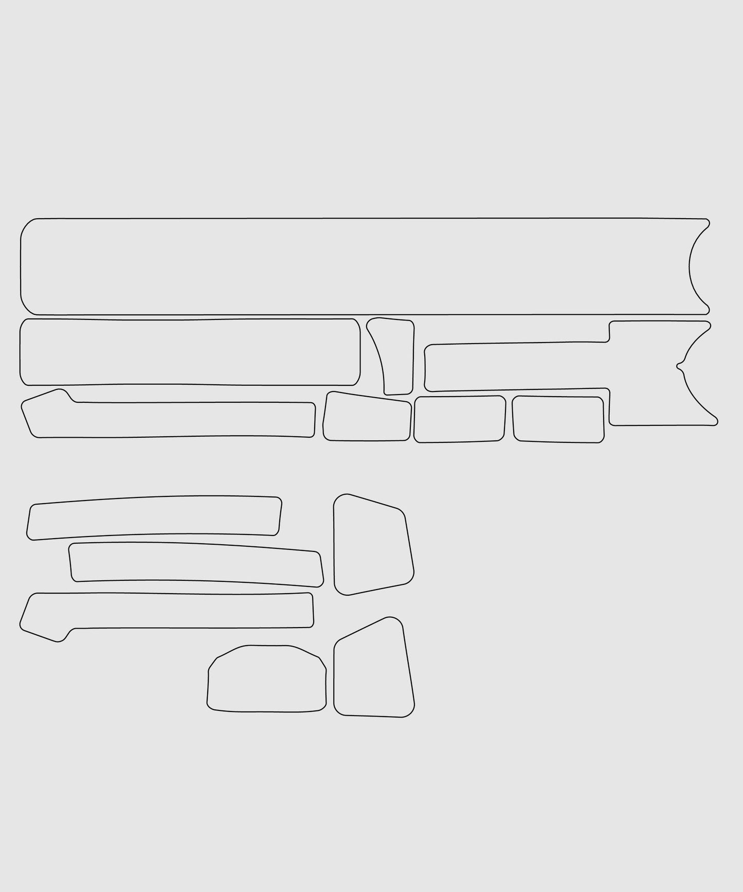 Yeti Cycles Yeti Frame Protector Sheet ASR 2016