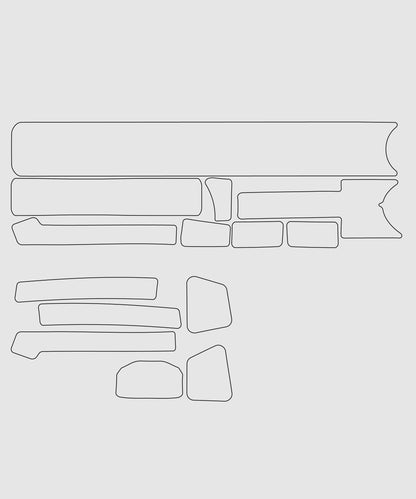 Yeti Cycles Yeti Frame Protector Sheet ASR 2016