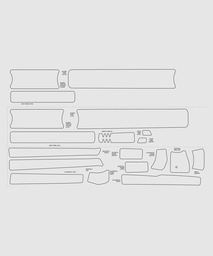 Yeti Cycles Yeti Frame Protector Sheet ASR 2016