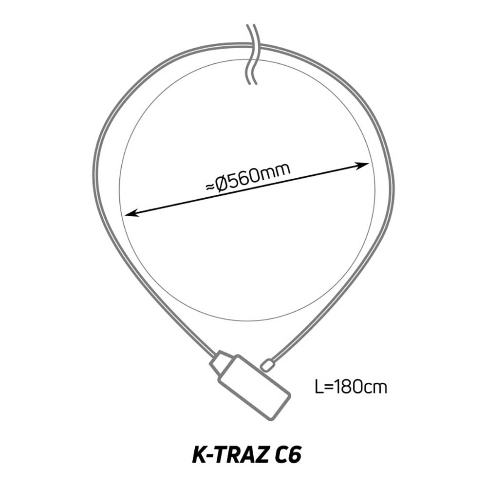 Zefal K-Traz C6 Cable Lock