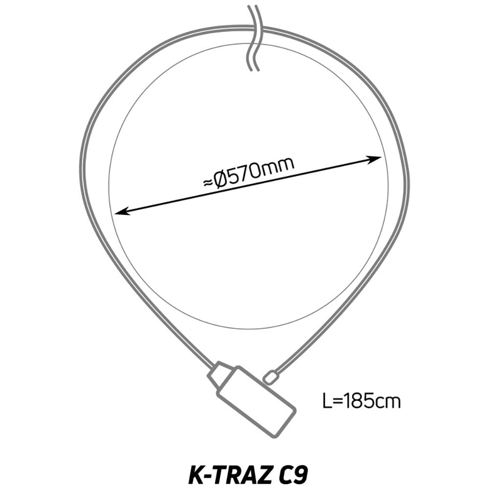 Zefal K-Traz C9 Cable Lock