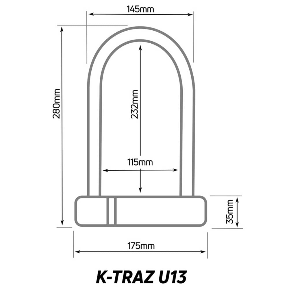 Zefal K-Traz U13 U-Lock