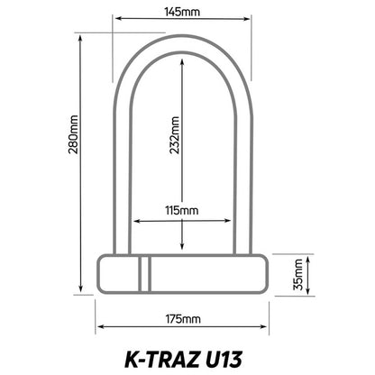 Zefal K-Traz U13 U-Lock