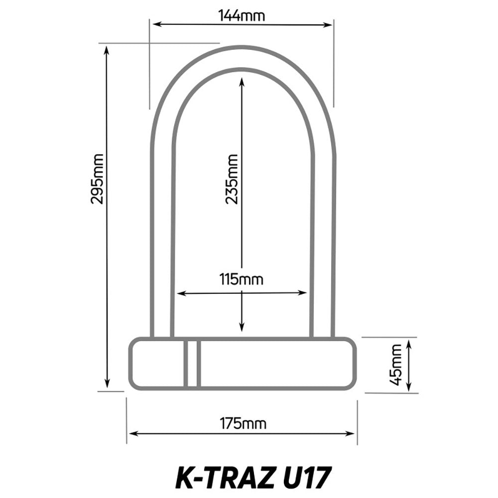 Zefal K-Traz U17 U-Lock