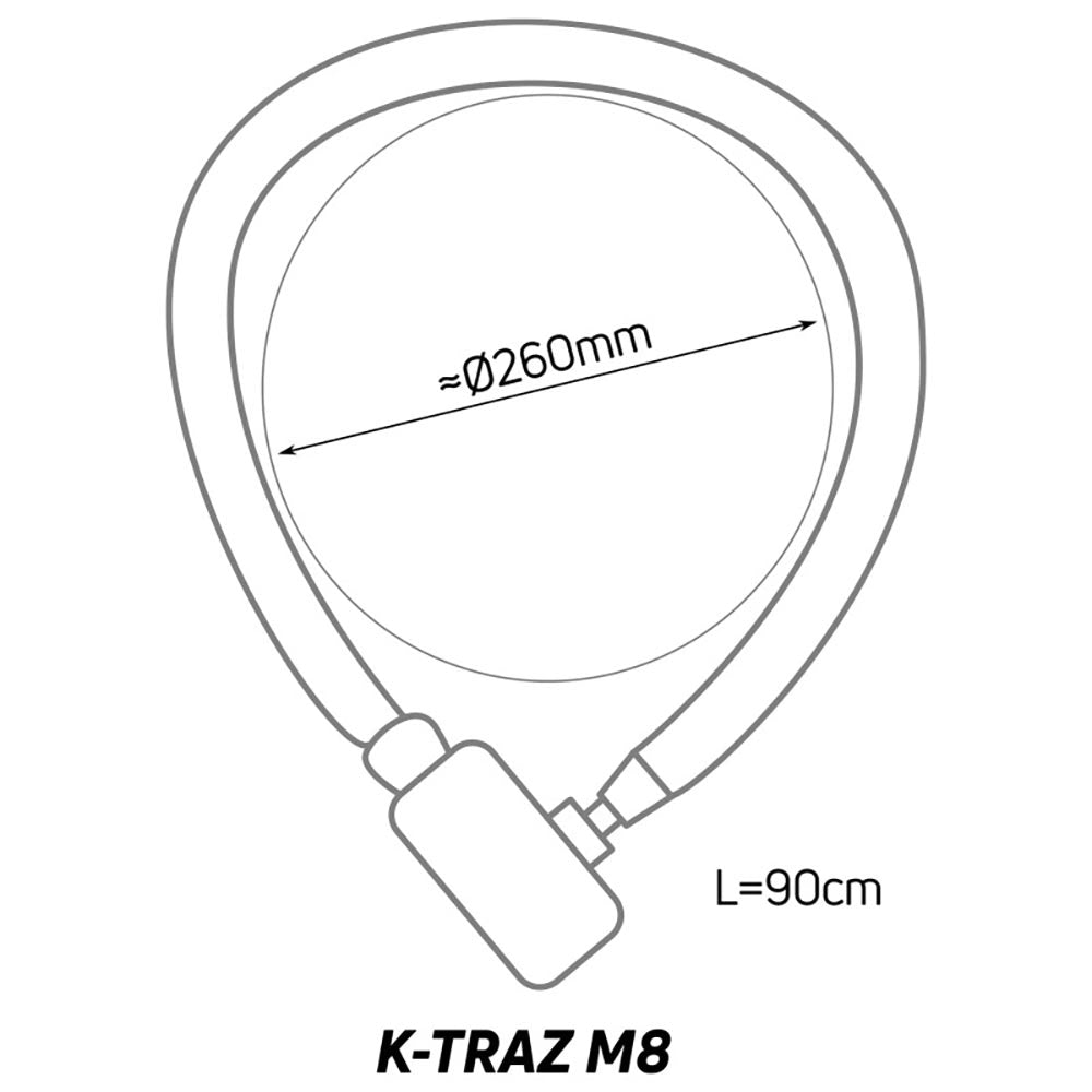 Zefal K-Traz M8 Chain Lock