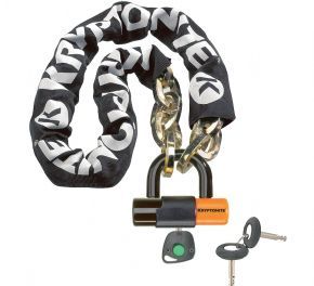 Kryptonite New York Chain Bike Lock With Series 4 Disc Lock (100Cm Long)