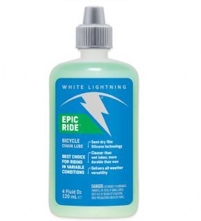 White Lightning Epic All Condition/semi Dry Lube 4oz/120ml