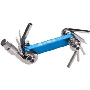 Image of Park Tool Ib2c Multitool I-beam Mini Fold-up Hex Wrench Screwdriver And Star Shaped Wrench Set