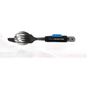 Image of Lifeventure Knife Fork Spoon Set - Titanium