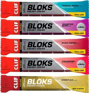 Image of Clif Shot Bloks Energy Chews 6 Pack Mountain Berry
