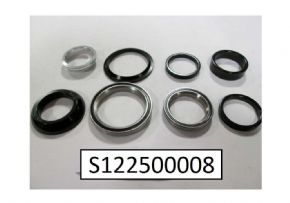 Image of Specialized Crux Tapered 1-1/8 X 1.5 Campy Style Steel Bearing Headset W/alloy Spacer Set
