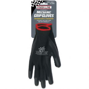 Finish Line Mechanic Grip Gloves - Perfect for professional and home mechanics