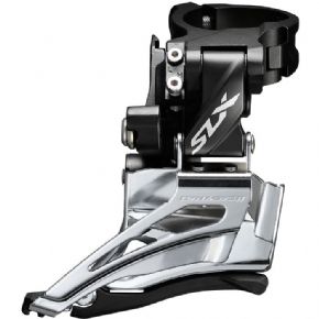 Shimano Slx M7025-h Double 11-speed Front Derailleur High Clamp Down Swing Dual-pull