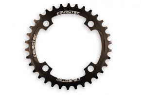 Image of Burgtec 104 Bcd Thick Thin Chainring 36T - Black