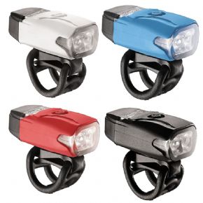 Lezyne Ktv2 Drive 180 Front Light - Compact high visibility safety light with two ultra bright LEDs.