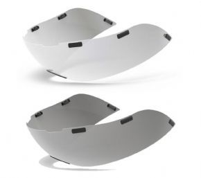 Image of Giro Aerohead Shield Visor Small - Grey/Silver