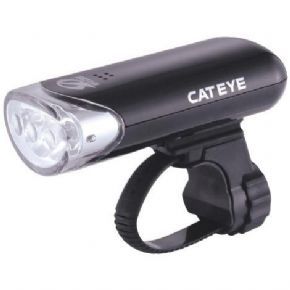 Cateye El135 3 Led Front Bike Light - LED Tail light with 3 powerful LED’s and 360 degree visibility.