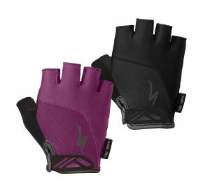 Image of Specialized Body Geometry Dual-gel Womans Gloves Small - Black