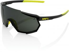 Image of 100% Racetrap Sunglasses Gloss Black/smoke Lens Gloss Black/Smoke Lens