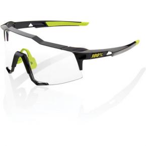 Image of 100% Speedcraft Sunglasses Gloss Black/Photochromic Lens Gloss Black/Photochromic Lens