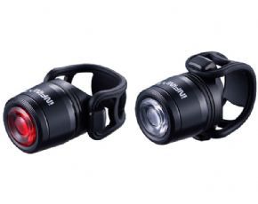 Infini Mini-luxo Usb Front And Rear Lightset - The Mini-Luxo is a classy way to keep yourself seen in low light conditions