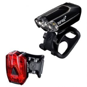 Infini Lava Twin Pack Micro Usb Front And Rear Lights - Super bright front and rear lightset