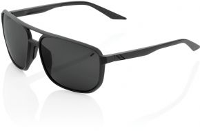 Image of 100&#37; Konnor Sunglasses Matte Black/black Mirror Lens