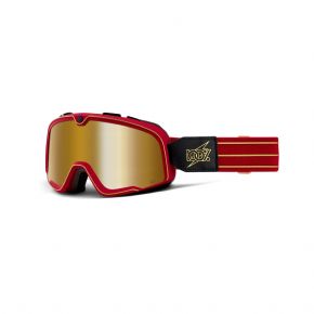 100% Barstow Goggles Cartier/true Gold Mirror Lens  2021