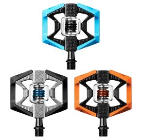 Image of Crankbrothers Double Shot 2 Hybrid Pedals Black/Orange