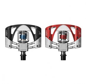 Image of Crankbrothers Mallet 3 Pedals Raw/Red