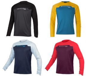 Endura Mt500 Burner Long Sleeve Trail Jersey  2022 - A year round casual hoodie for on or off the bike.