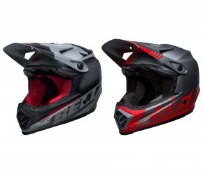 Image of Bell Full-9 Fusion Mips Full Face Mtb Helmet X-Small 51-53cm X-Small 51-53cm - Louver Matte Grey/Red