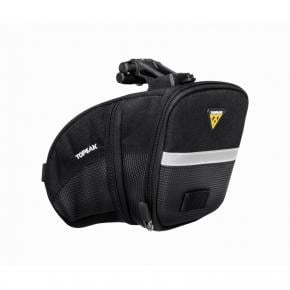 Image of Topeak Aero Wedge With Quickclip Seat Pack Large 1.48-1.97 Litre Large 1.48-1.97 Litre - Black