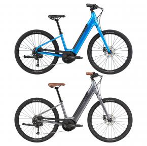 Image of Cannondale Adventure Neo 4 27.5 Electric City Bike 2022